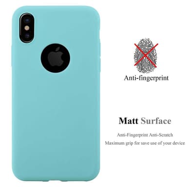 Skal iPhone XS MAX Fodral Case (Blå)