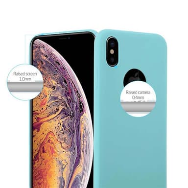 Skal iPhone XS MAX Fodral Case (Blå)