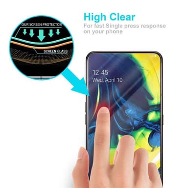 Samsung Galaxy A80 / A90 4G Skyddsglas Skyddsfilm