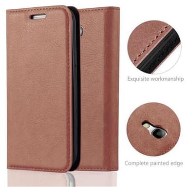 Samsung Galaxy S4 MINI Skal Fodral Case (Brun)