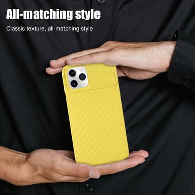 iPhone 11 PRO MAX Skal Fodral Case (Gul)
