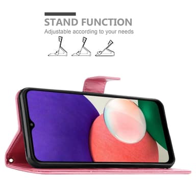 Samsung Galaxy A22 5G Plånboksfodral Skal (Rosa)