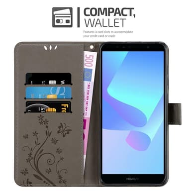 Honor 7A / Huawei Y6 PRIME 2018 Plånboksfodral Skal