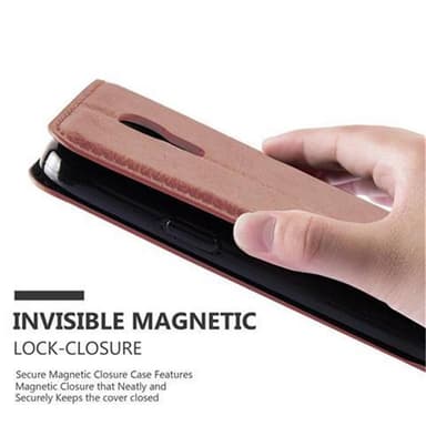 Samsung Galaxy S4 MINI Skal Fodral Case (Brun)