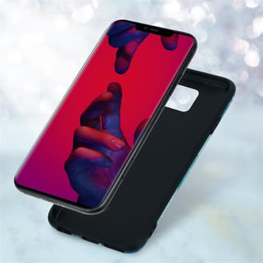 Huawei MATE 20 PRO Plånboksfodral Skal (Blå)