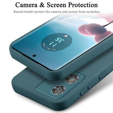 Motorola Edge 40 Neo Skal Fodral Case (Grön)