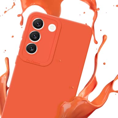 Samsung Galaxy S22 Skal Fodral Case (Orange)