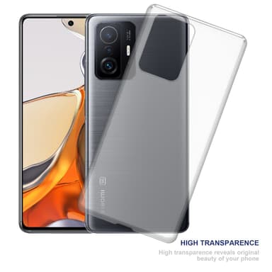 Xiaomi 11T / 11T PRO Skal Fodral Case (Transparent)