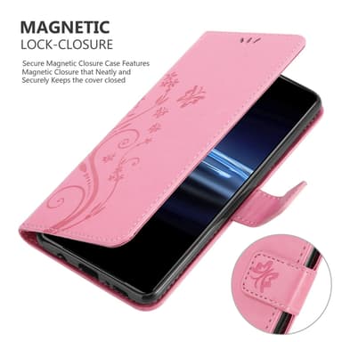 Sony Xperia PRO-I Plånboksfodral Skal (Rosa)
