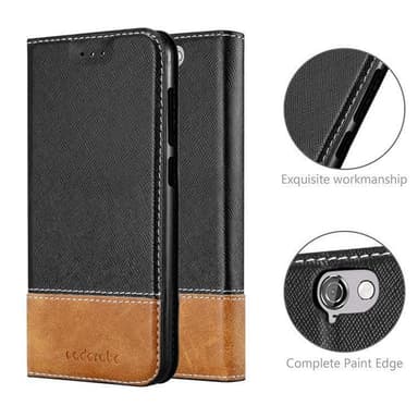 HTC ONE A9 Skal Fodral Case (Svart)