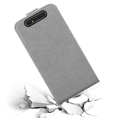 Samsung Galaxy A80 / A90 4G Flipfodral Skal (Grå)