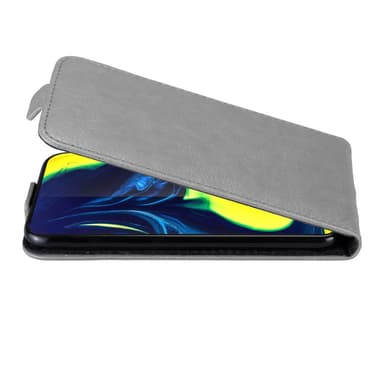 Samsung Galaxy A80 / A90 4G Flipfodral Skal (Grå)