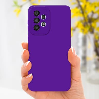 Samsung Galaxy A72 4G / 5G Skal Fodral Case (Lila)