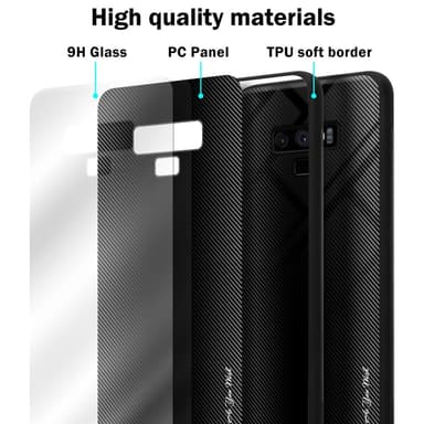 Samsung Galaxy NOTE 9 Skal Fodral Case (Svart)