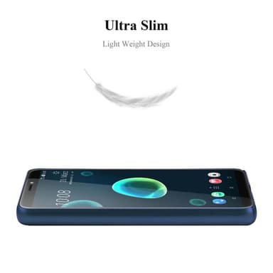 HTC Desire 12 PLUS Skal Fodral Case (Blå)