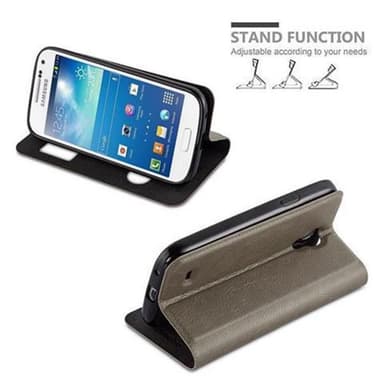 Samsung Galaxy S4 Plånboksfodral Skal (Brun)