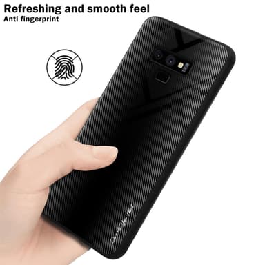 Samsung Galaxy NOTE 9 Skal Fodral Case (Svart)