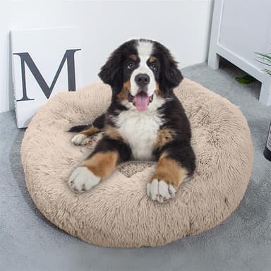 Hundbädd Kattbäddskudde Hund Katt Soffa 80cm (beige)