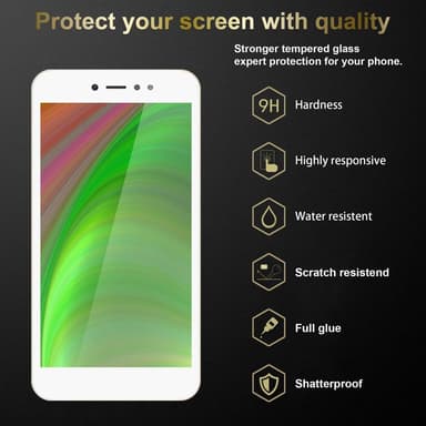 Xiaomi RedMi NOTE 5A PRIME 3x Skyddsglas Skyddsfilm