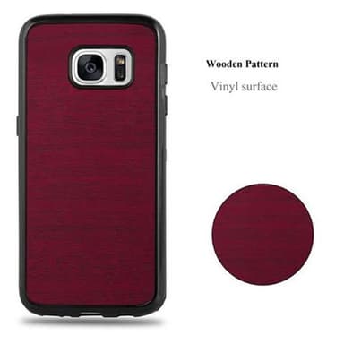 Samsung Galaxy S7 Skal Fodral Case (Röd)