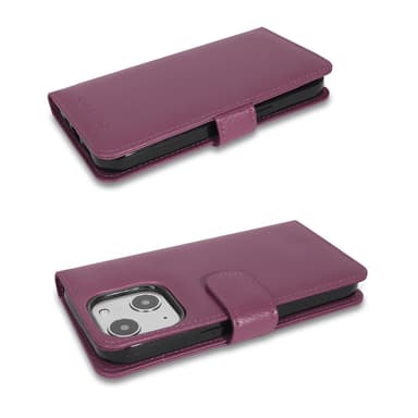iPhone 13 MINI Plånboksfodral Skal (Lila)