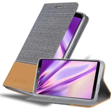 HTC Desire 12 PLUS Plånboksfodral Skal (Grå)