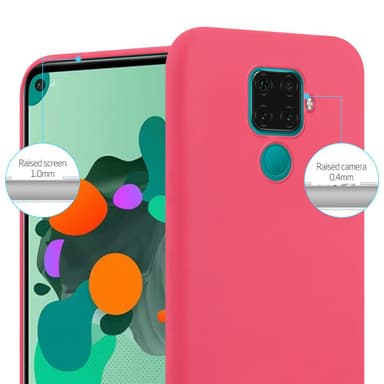 Skal Huawei MATE 30 LITE Fodral Case (Röd)