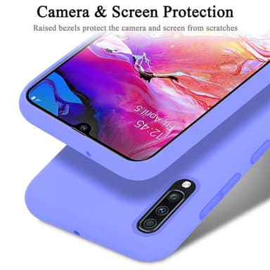 Samsung Galaxy A70 / A70s Skal Fodral Case (Lila)