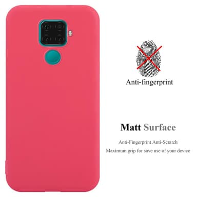 Skal Huawei MATE 30 LITE Fodral Case (Röd)