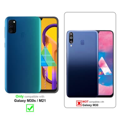 Samsung Galaxy M21 / M30s Skal Fodral Case (Röd)