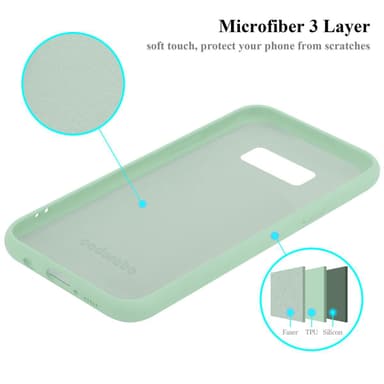 Samsung Galaxy S8 Skal Fodral Case (Grön)