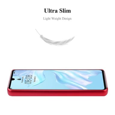 Skal Huawei P30 Fodral Case (Röd)
