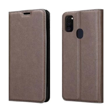 Samsung Galaxy M21 / M30s Skal Fodral Case (Brun)