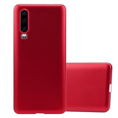 Skal Huawei P30 Fodral Case (Röd)