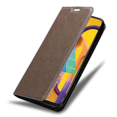 Samsung Galaxy M21 / M30s Skal Fodral Case (Brun)