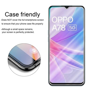 OPPO A78 5G Skyddsglas Skyddsfilm Skärmskydd