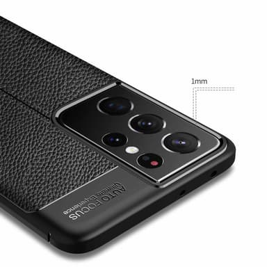 Samsung Galaxy S21 ULTRA Skal Fodral Case (Svart)