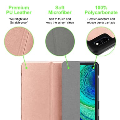 Huawei MatePad PRO (10.8 tum) Skal Fodral Case (Rosa)