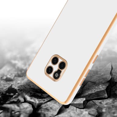 Huawei MATE 20 PRO Skal Fodral Case (Vit)