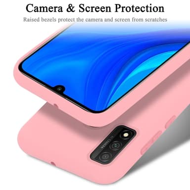 Huawei P SMART 2020 Skal Fodral Case (Rosa)