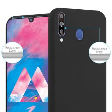 Skal Samsung Galaxy M30 / A40s Fodral Case (Svart)