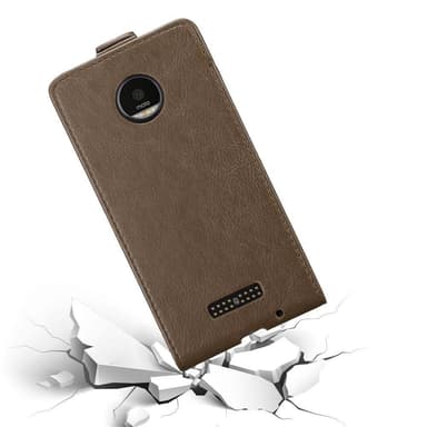 Motorola MOTO Z Flipfodral Skal (Brun)