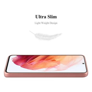 Skal Samsung Galaxy S21 5G Fodral Case (Rosa)