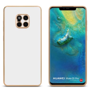 Huawei MATE 20 PRO Skal Fodral Case (Vit)