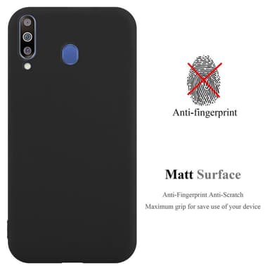 Skal Samsung Galaxy M30 / A40s Fodral Case (Svart)