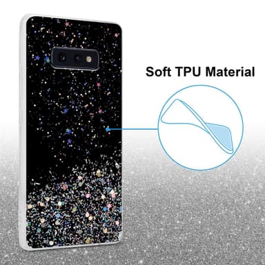 Samsung Galaxy S10e Skal Fodral Case (Svart)