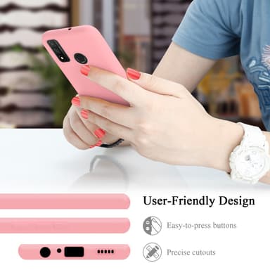 Huawei P SMART 2020 Skal Fodral Case (Rosa)