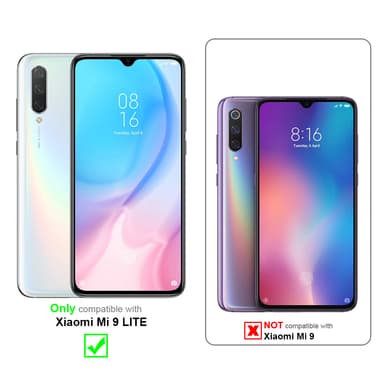 Xiaomi Mi 9 LITE Skal Fodral Case (Röd)