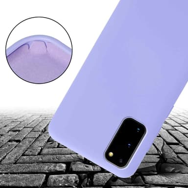 Samsung Galaxy S20 Skal Fodral Kedja (Lila)