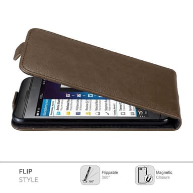 Blackberry Z10 Flipfodral Skal (Brun)